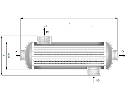 INTERCAMBIADOR DE CALOR EVO TIT-20 KW ASTRALPOOL