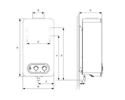 Calentador Junkers Hydro 4300