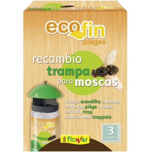 Imagen de Ecofin Recambio Cebo Atrayente Moscas 70543 Flower