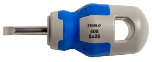 Imagen de Destornillador Carrocero Boca Recta Mango Bimateri