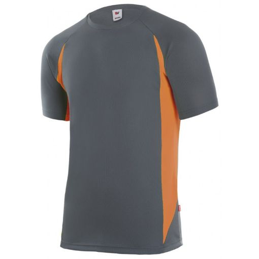 Imagen de Camiseta Tecnica 105501 Gris/Naranja .T-Xl Velilla
