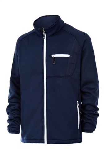 Imagen de Chaqueta Doble Capa Lisa 04836 T-L Marino