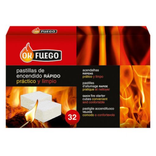 Imagen de Pastillas De Encendido Rapido 32 Pastillas Ok Fueg