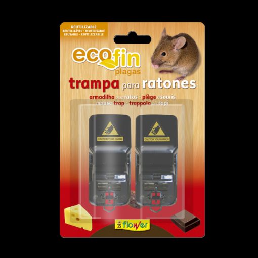 Imagen de Ecofin Trampa Ratones (2 Unid) 1-70552 Flower