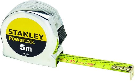 Imagen de Flexometro Powerlock 5M X 19Mm 0-33-552 Stanley