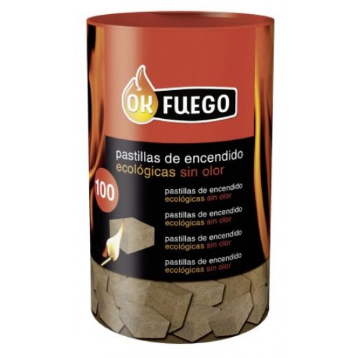 Imagen de Pastillas Encendido 100 Unidades Ok Fuego