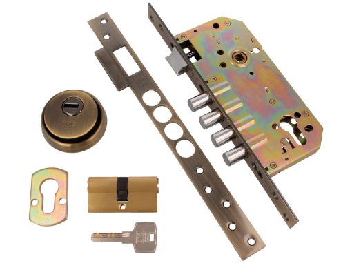 Imagen de Cerradura 100 Acero Cuero