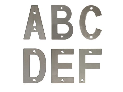 Imagen de Letras Acero Inoxidable Acero Inoxidable 10462