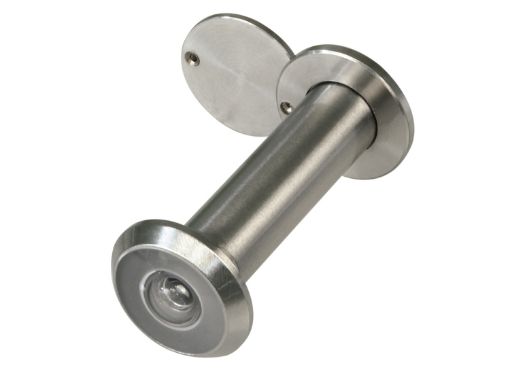 Imagen de Mirilla 5 Latón Cromado Mate