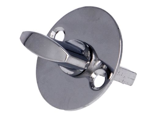 Imagen de Muletilla 1 Latón Cromado Brillo