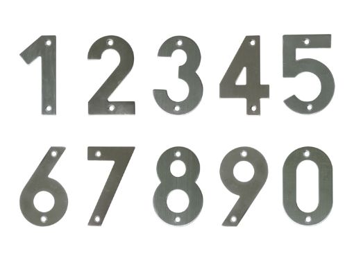 Imagen de Números Acero Inoxidable Acero Inoxidable 6770