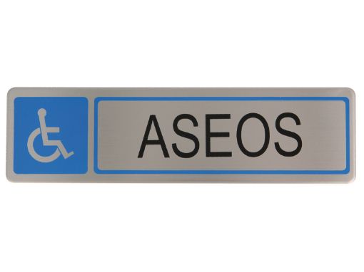 Imagen de Placa Símbolo 51 Acero Inoxidable Mate