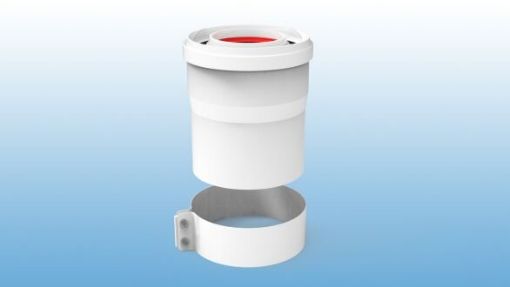 Imagen de Salida Vertical 610Cvvap1 Vaaillant Saunier Fig