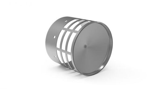 Imagen de Deflector Evac. Horizontal Inox 80 8D