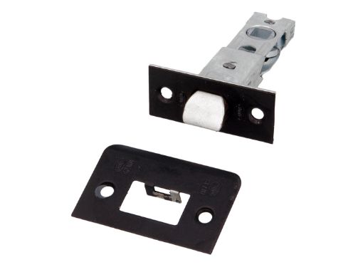 Imagen de Picaporte 7 Acero Latonado Barnizado 357