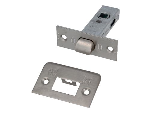 Imagen de Picaporte 12 Acero Latonado Barnizado 1253