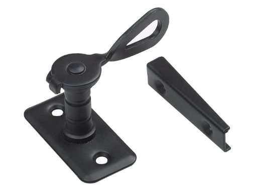 Imagen de Aldabilla 12 Acero Negro