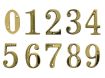 Imagen de Números Latón Latón Pulido 2672