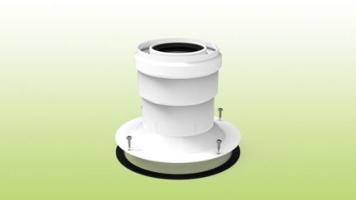 Imagen de Salida Vert. Cond. 60/100 Junkers 610Cvjkp15 Fig