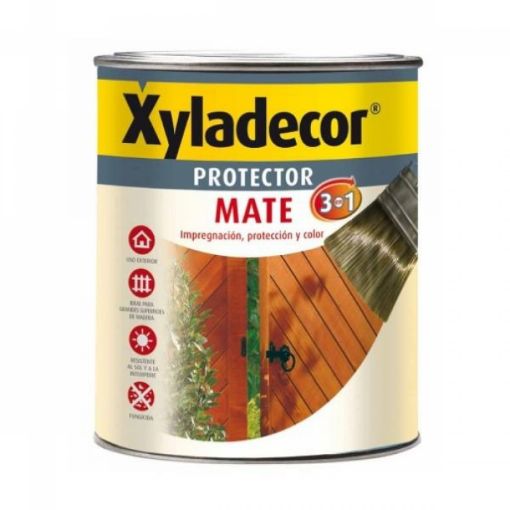Imagen de Xyladecor Mate Extra 3 En 1 Sapely 5L. 5153021