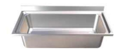 Imagen de Fregadero Inox 03091 100*70 Simex