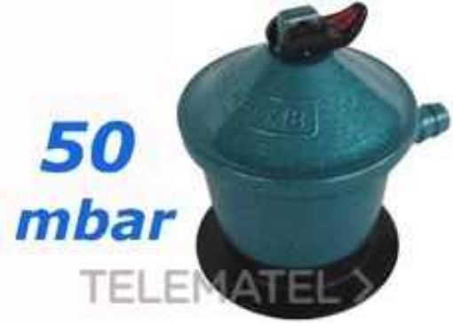 Imagen de Regulador Butano Domestico 50Bar 90003 Barrene