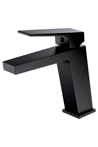 Imagen de Monomando Lavabo Art Negro Mate Bdar025-1Ng Imex