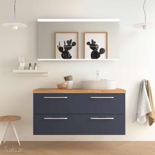 Imagen de Mueble Fussion Chrome 600 Night Blue 81711 Salgar