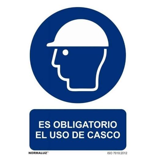 Imagen de Señal Uso Obli. Casco 300X400Mm Rd21000