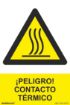 Imagen de Señal Peligro Contacto Termico 300X400Mm Rd21070