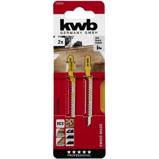 Imagen de Blister 2 Hojas De Calar Corte Curvo Madera 55Mm