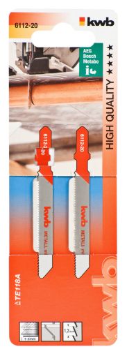 Imagen de Blister 2 Hojas De Calar Corte Medio Metal 76Mm