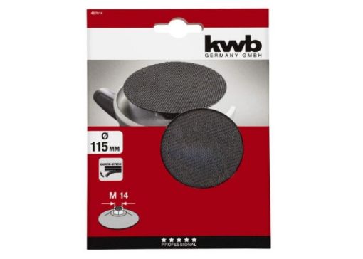 Imagen de Plato Velcro 115Mm M14