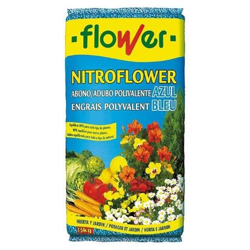 Imagen de Abono Nitroflower Azul 0,75Kg 10598 Flower