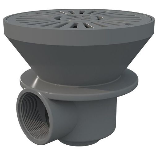 Imagen de Sumidero Redondo Gris 01467Cl144 
