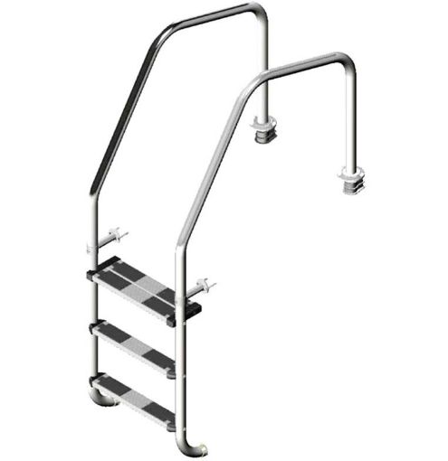 Imagen de Escalera 2 Peldaños Asimetrica 07514 