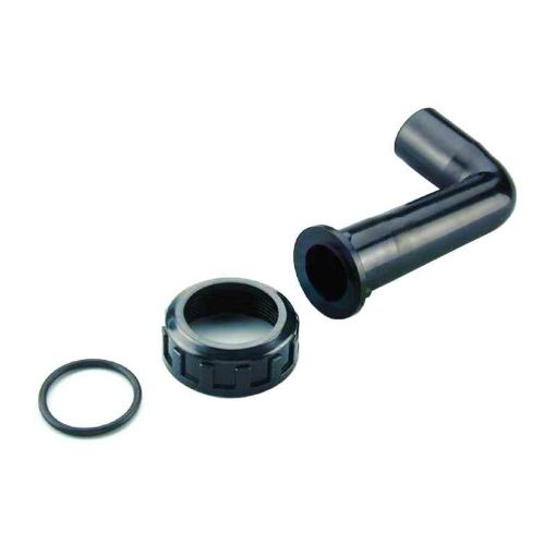 Imagen de Enlace Acodado Negro 1 1/2 4404120204 