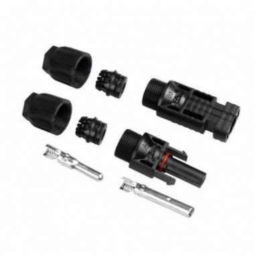 Imagen de SET CONECTORES MC4 M-H 050002 SOLAR