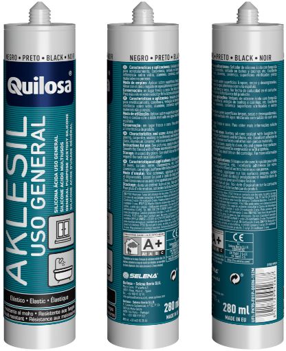 Imagen de Aklesil Negro 280 Ml. 94268 