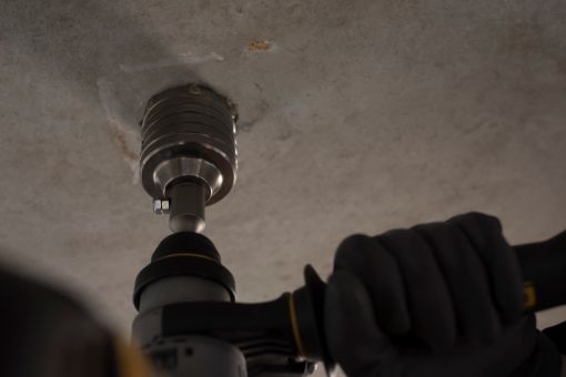 Imagen de 3225 Corona perforadora cilindro roscado 80x50x120