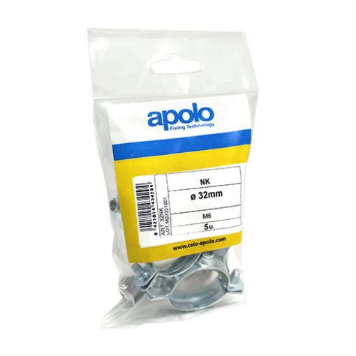 Imagen de Bolsa 6 Uds. Abrazadera Noke Ø 40 40Nk 
