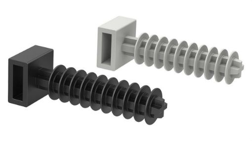 Imagen de Bolsa 100 Tacos Brida 8 Blanco 14020015