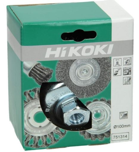 Imagen de Cepillo Vaso 100Xm14X03 Rizado 751314 Hitachi