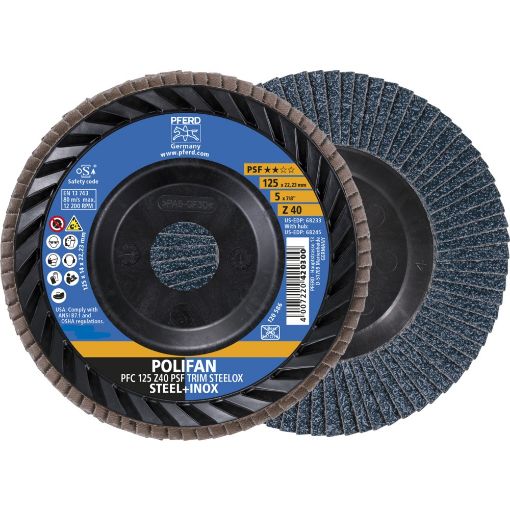 Imagen de Disco Pfc 125 Z 40 Psf Trim Steelox 67771124