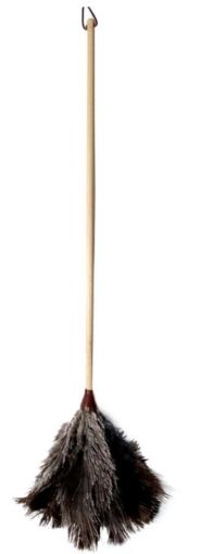 Imagen de Plumero Avestruz Mango Largo Nº2