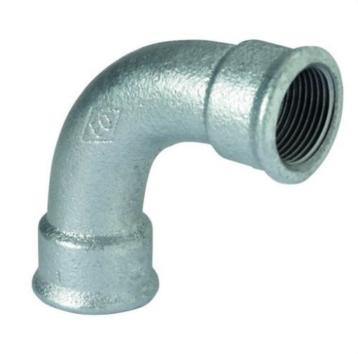 Imagen de F2 Curva 90 H 3/8 Galvanizado
