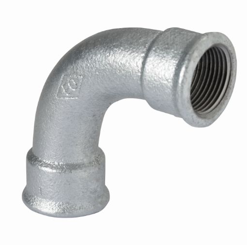 Imagen de F2 Curva 90 H 11/2 Galvanizado