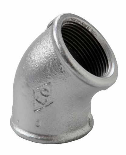 Imagen de F120 Codo 45° H/H 2 Galvanizado 