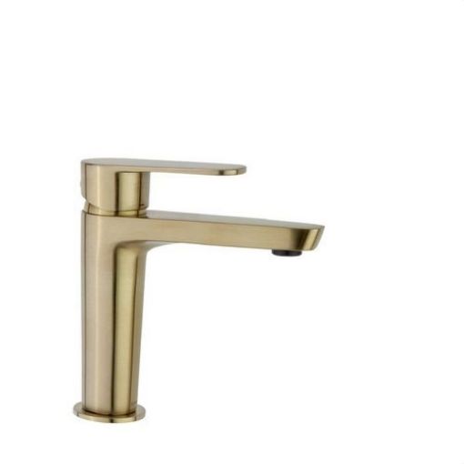 Imagen de Monomando Lavabo Alexia Oro Cepilla 