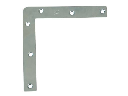 Imagen de Escuadra Plana 1 Acero Zincado 406